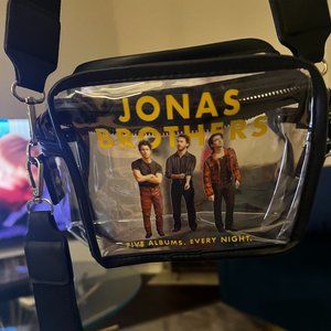 NEW Jonas Brothers Clear Crossbody Bag